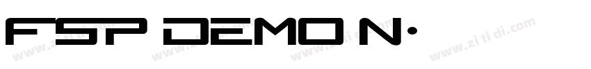 FSP DEMO n字体转换